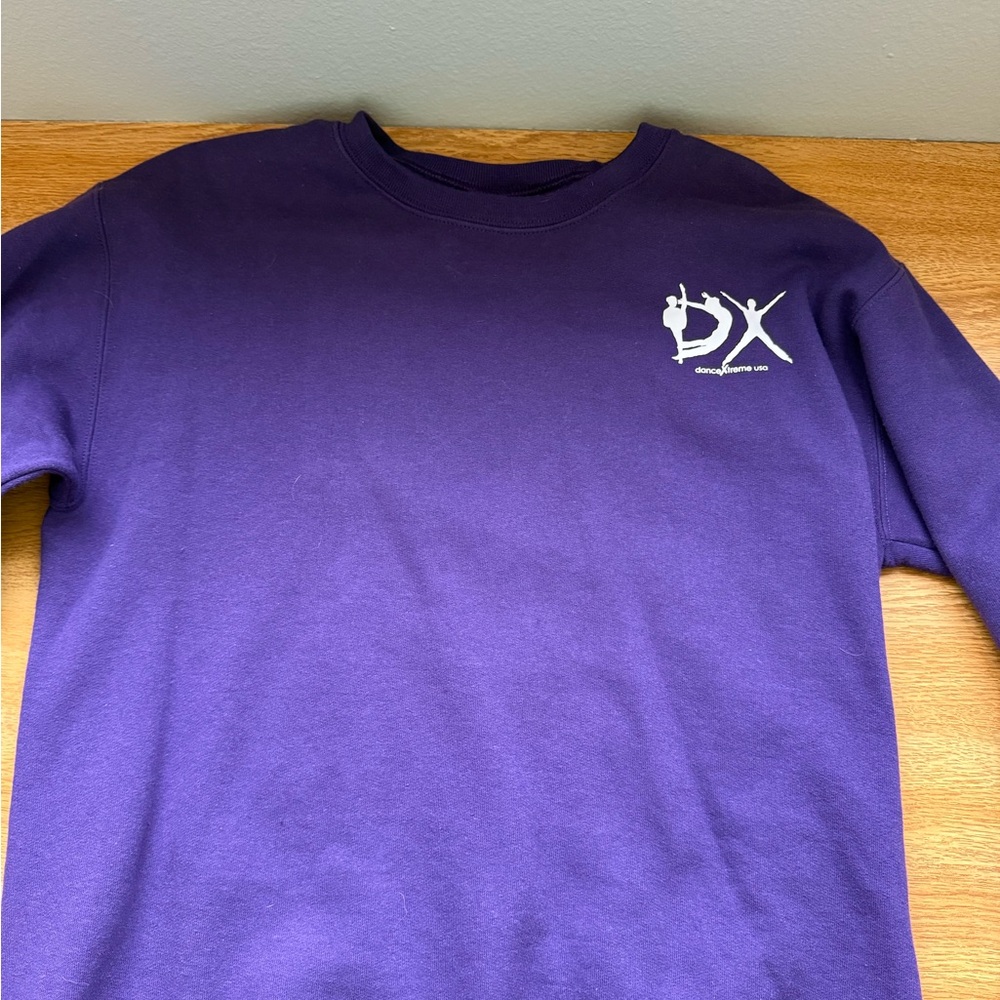 Purple DX Logo Sweatshirt